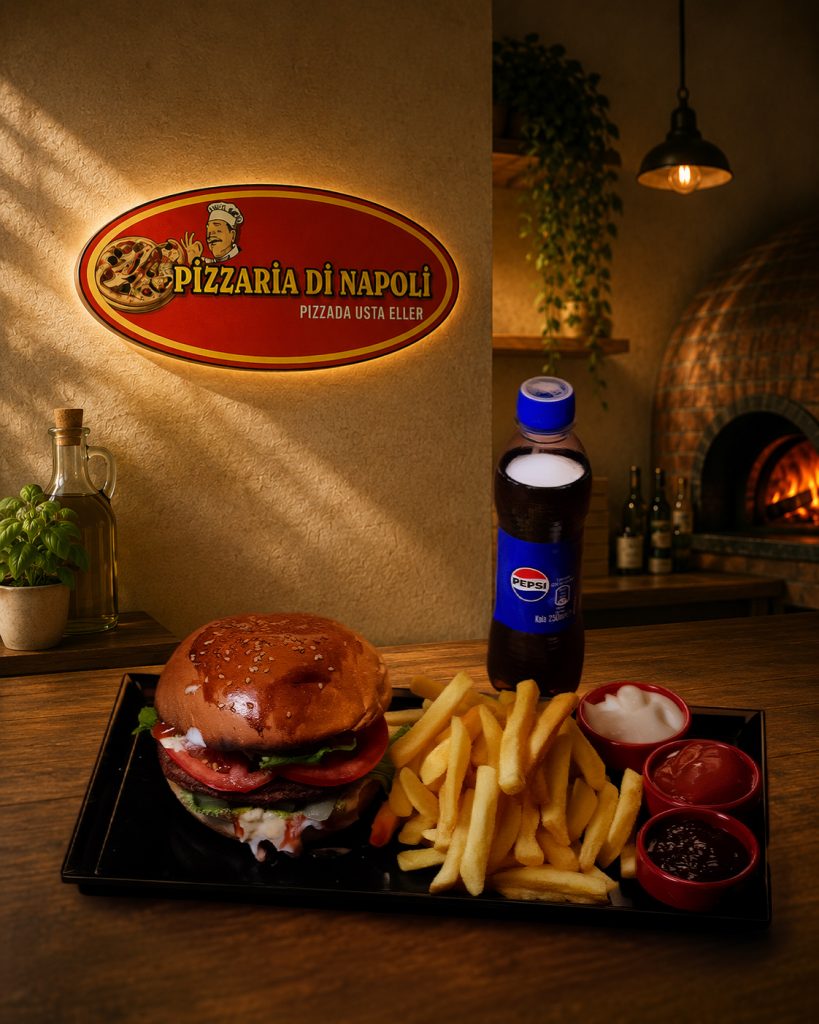 Barbekü Burger Menü
